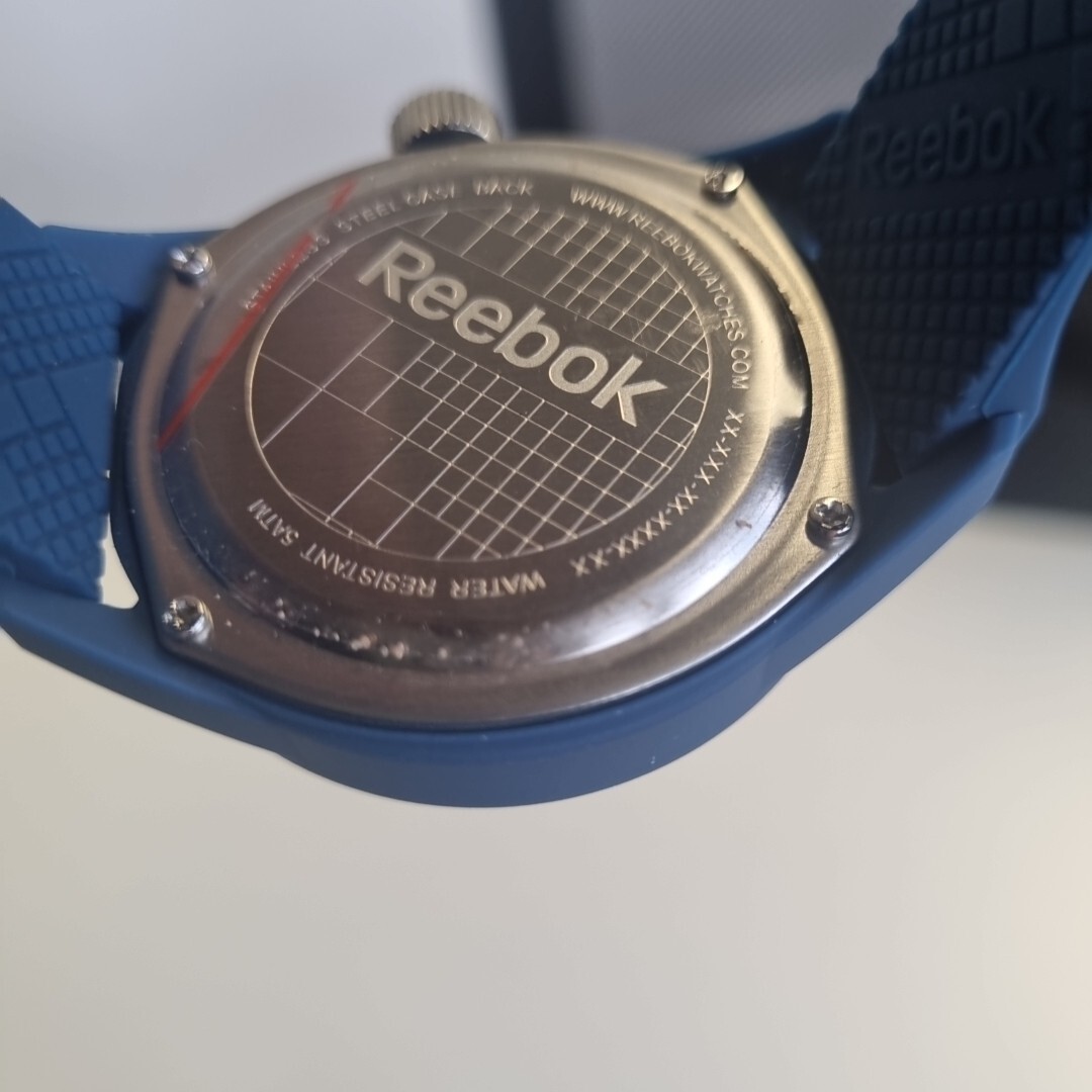 Reebok Spindrop Speed 45mm Wristwatch Blue [New Old Stock] No Box