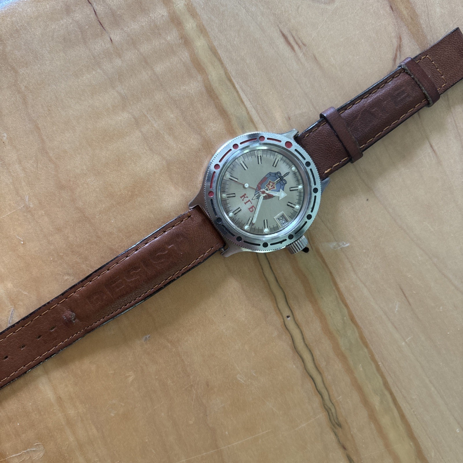 Vintage Vostok Amphibian KGB Watch Made in USSR Watch Soviet Russia