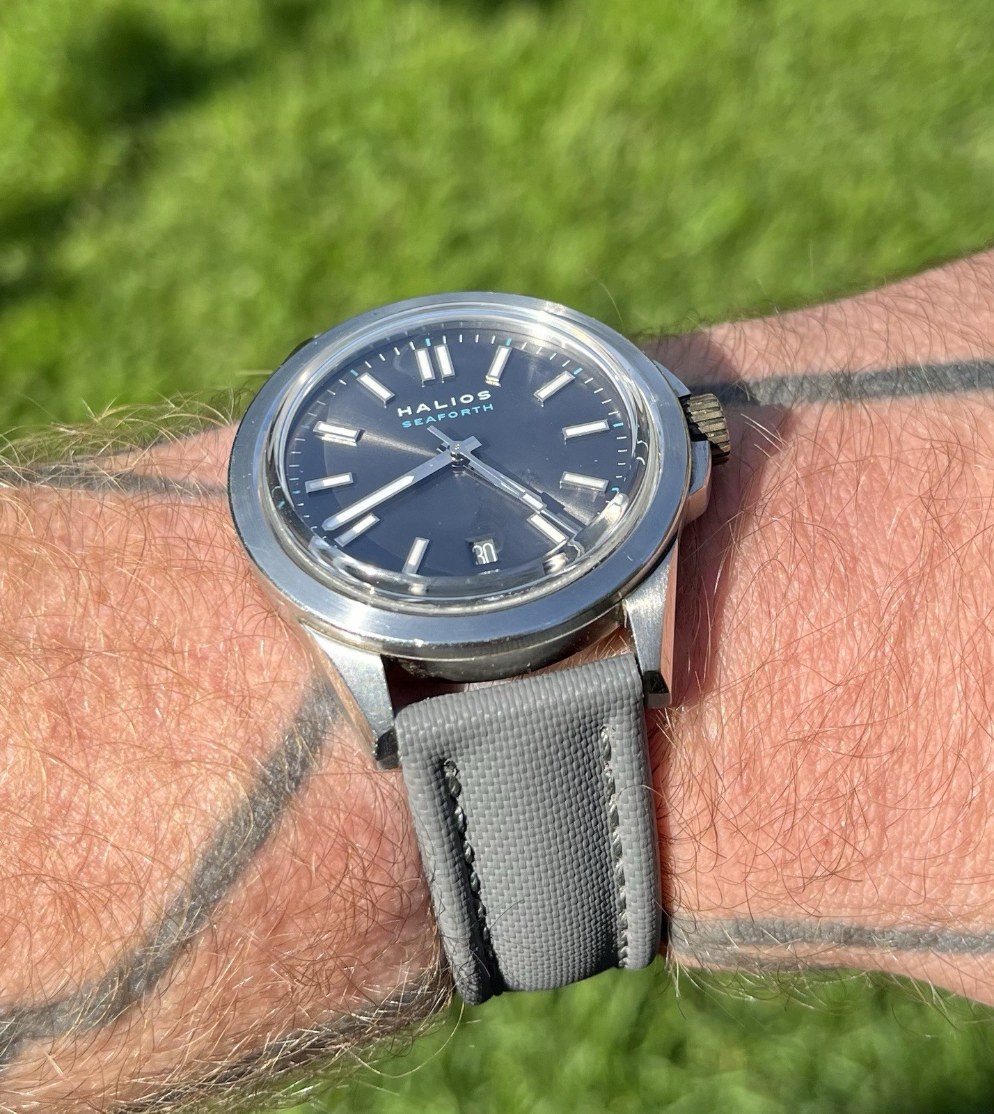 Halios Seaforth Men’s Automatic Watch Gray