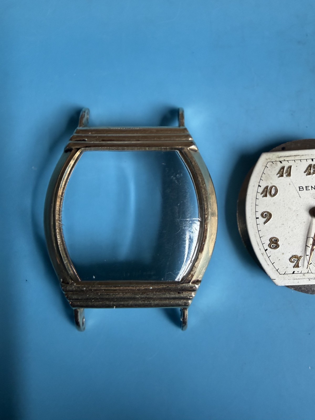 Vintage Benrus BB 13 Swiss 15J 10K GP Watch – Running – Parts Repair