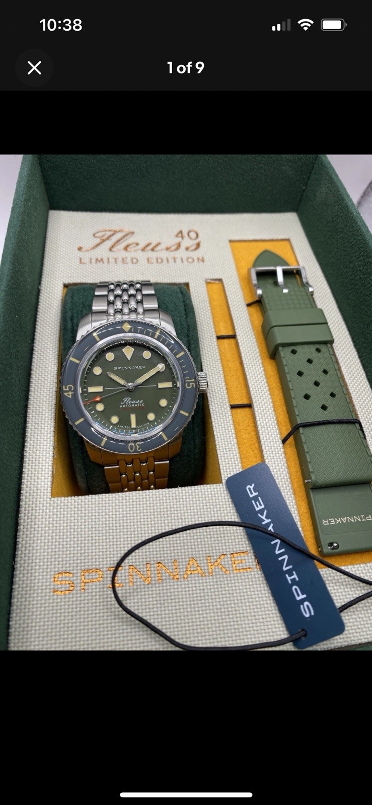 Mens SPINNAKER Fleuss 40 Automatic – 145th Limited Edition Watch