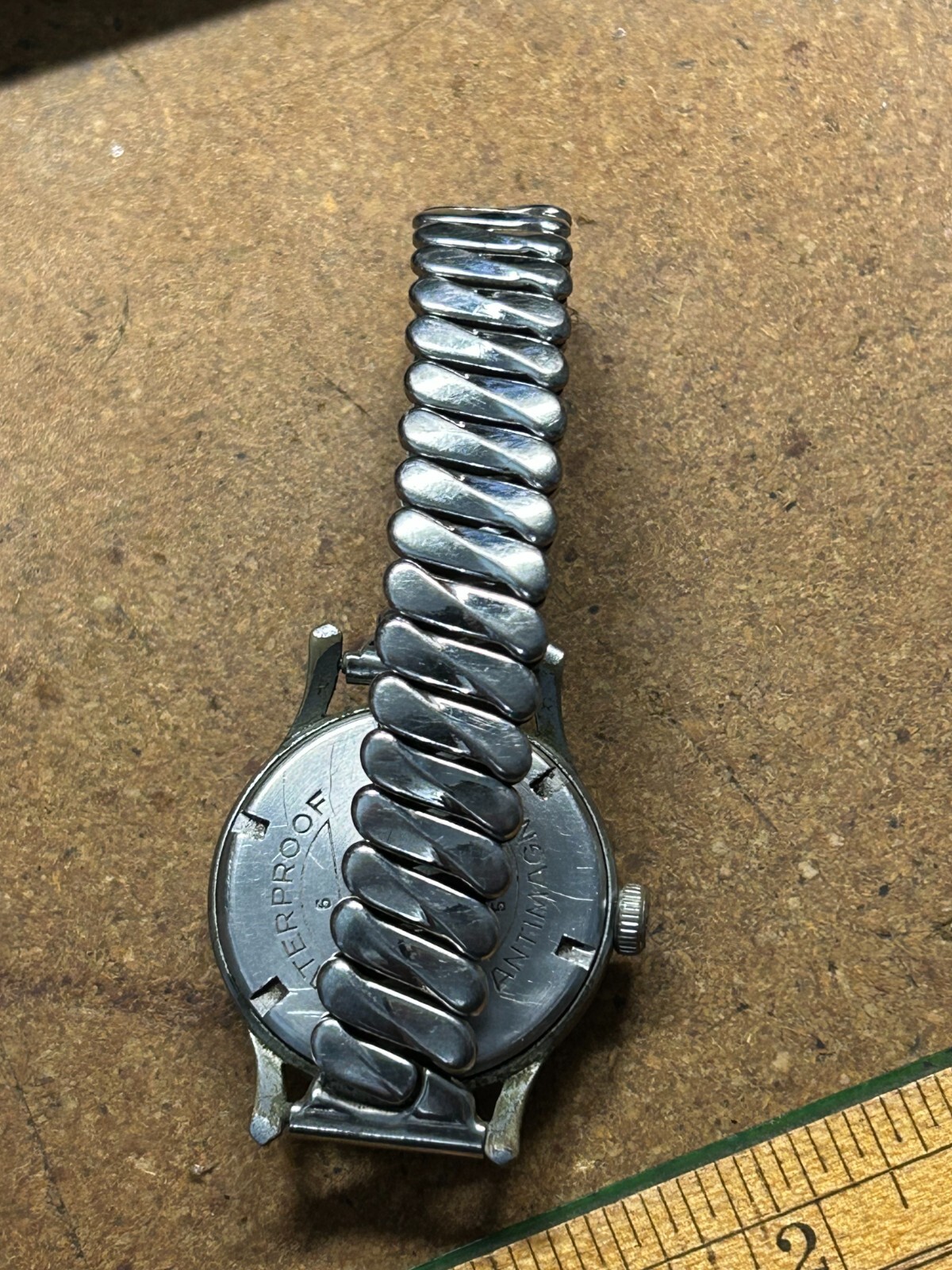 WWII era Navy Pilot Military WATCH Waterproof COLOMBY LIBAN Swiss WORKS GREAT