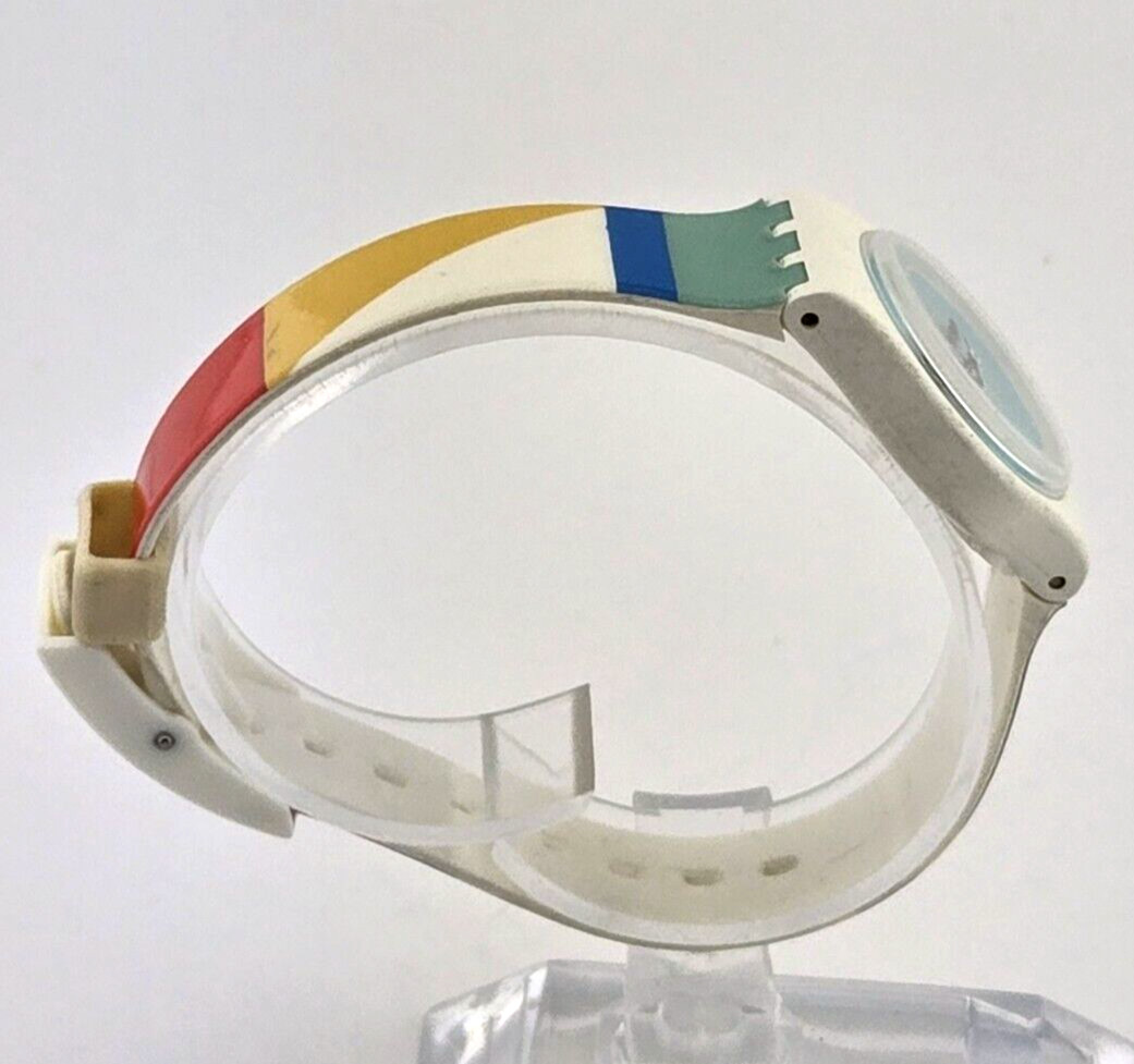 SWATCH Nab Light Womens Watch LW-118 Original Band 1987 (released 1988) NEW BATT