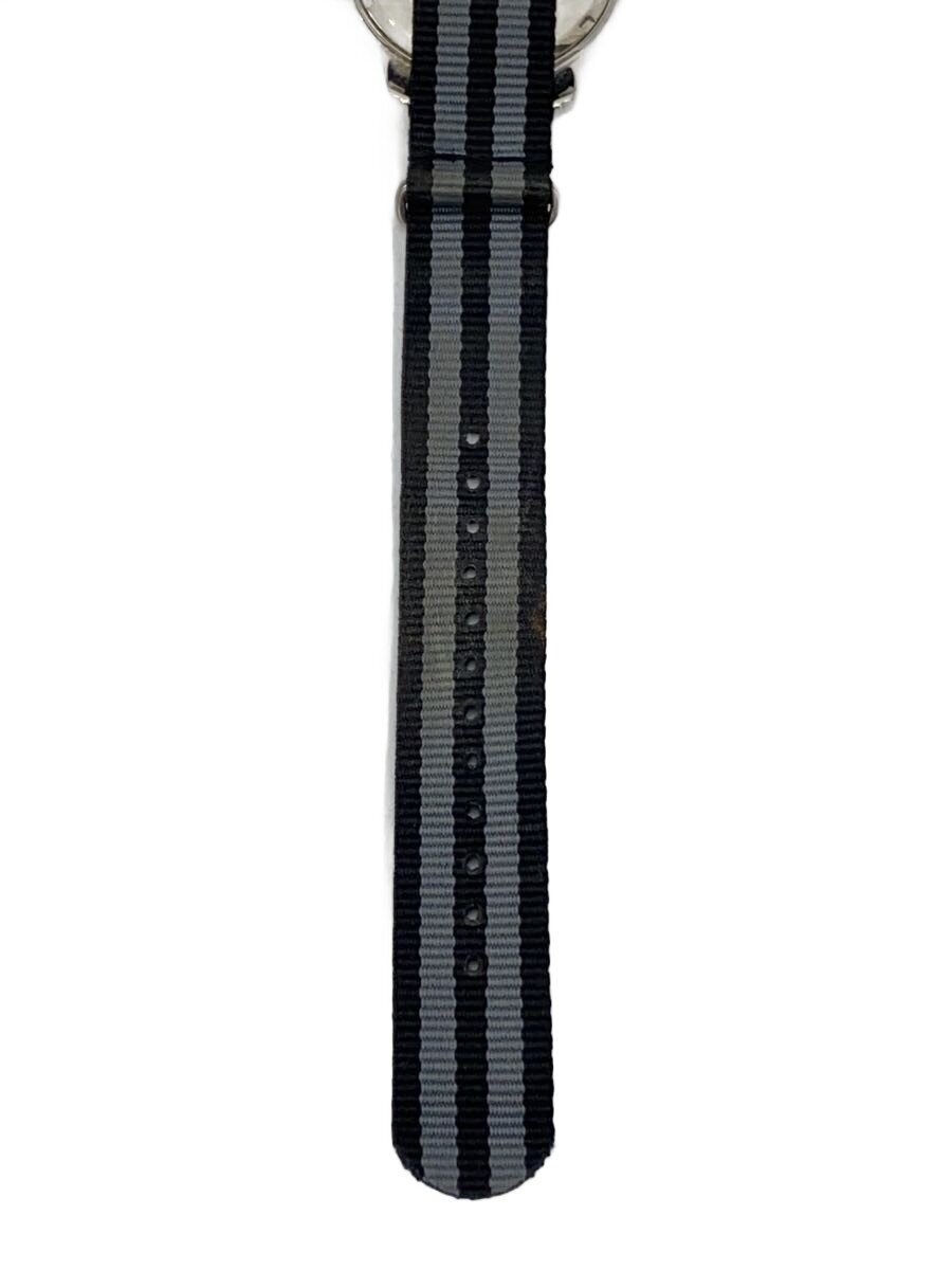 AVIREX VF-21 Quartz Black Canvas Military Watch Excellent JAPAN