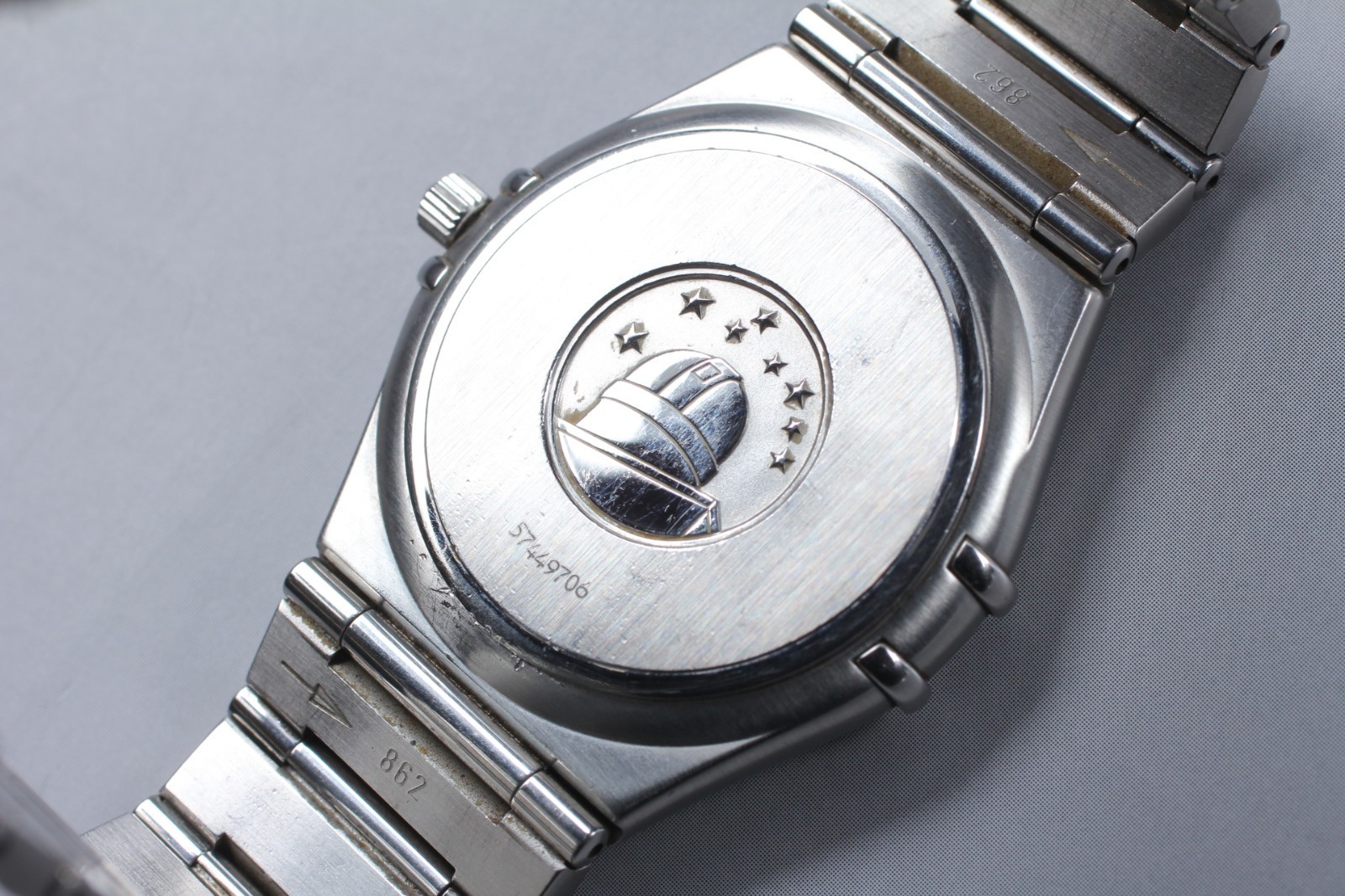 OMEGA Constellation 1512.30 [N Mint] 34mm White Dial Roman Men’s Qz Watch U915