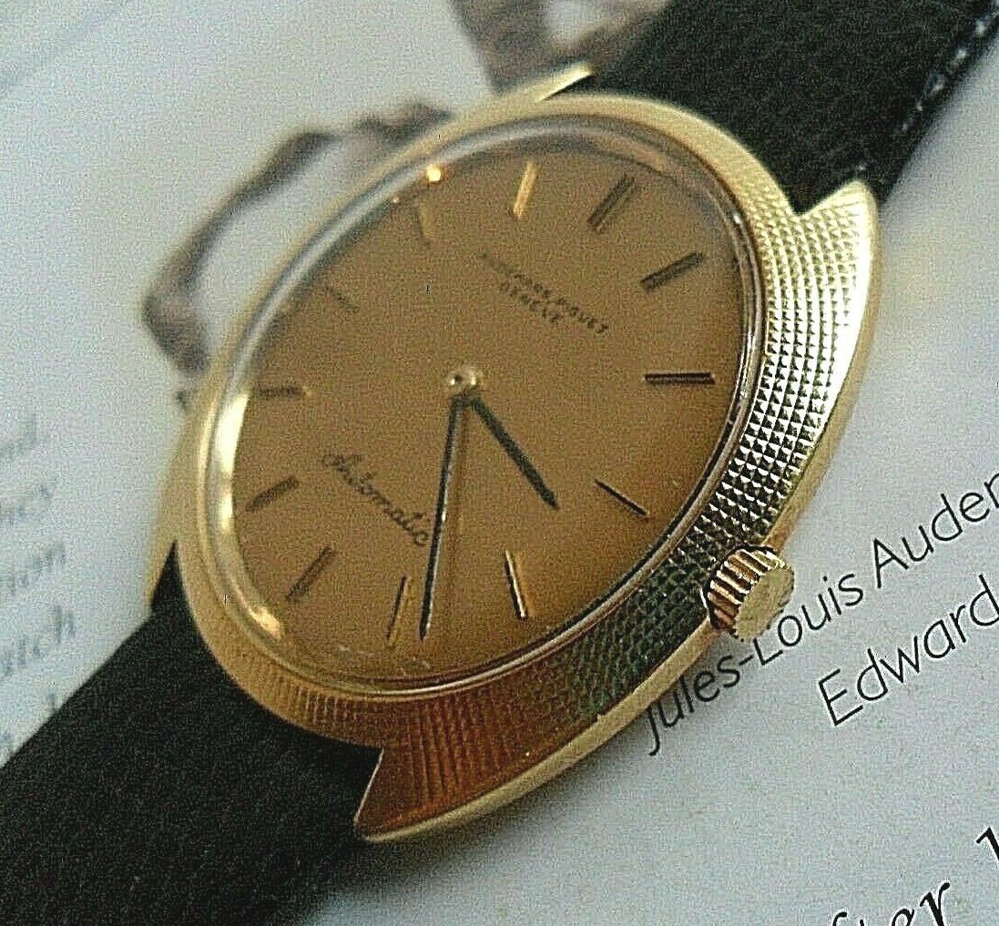 Audemars Piguet/AP Hobnail 18KYG Cal.K2120 Automatic Winding 1970 Watch