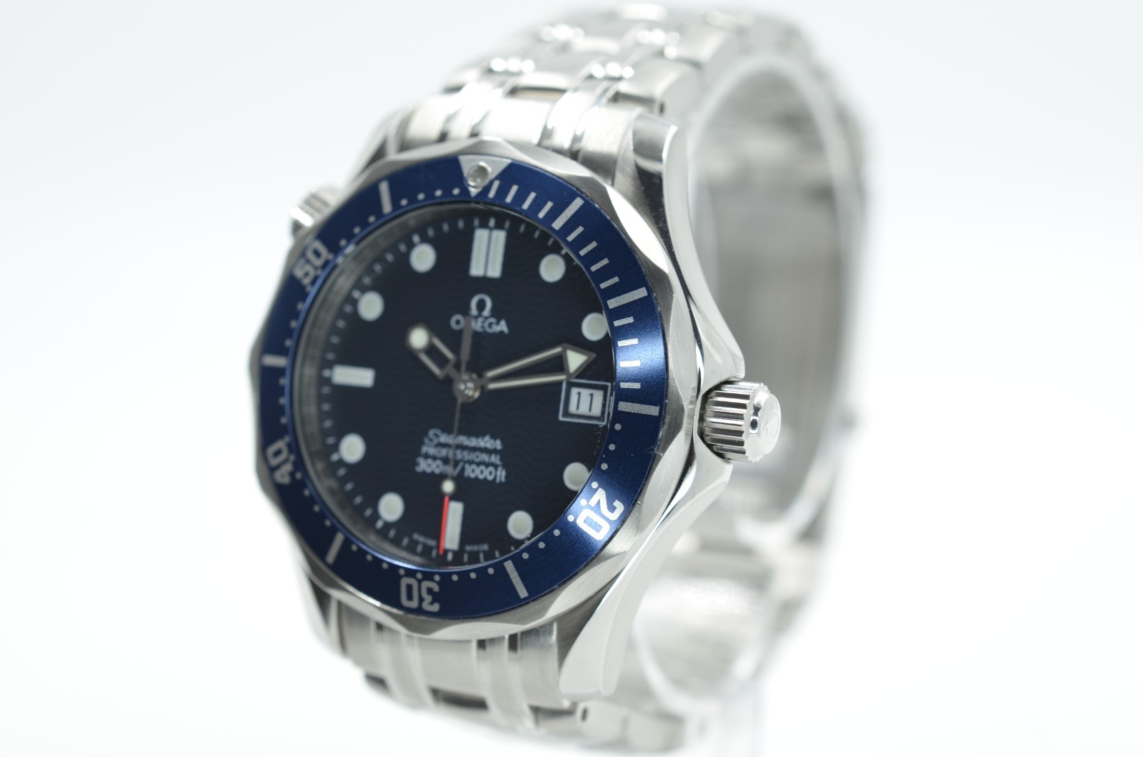 Seamaster Professional 300m 196.1522 Blue wave dial 36mm (2000) with Box