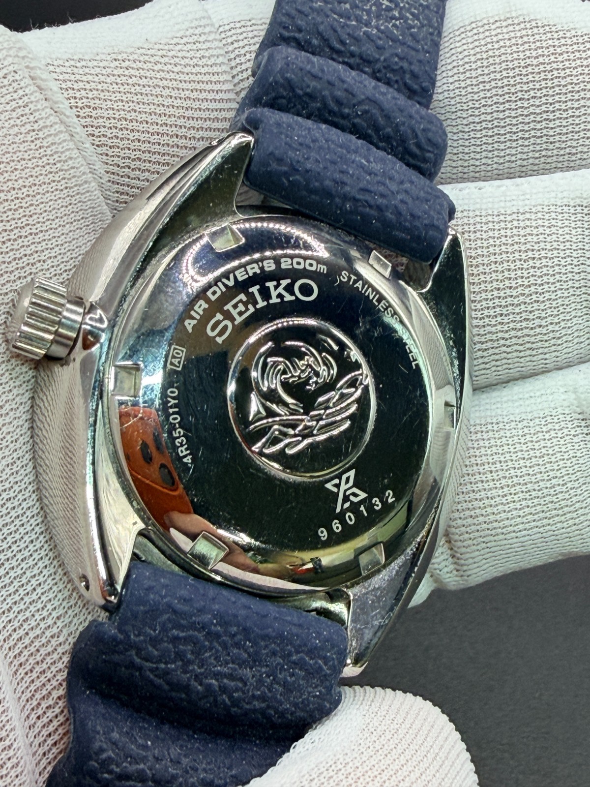 Seiko Prospex SRPC39K1 Blue Mini Turtle Automatic Diver Watch 4R35-01Y0 Loose