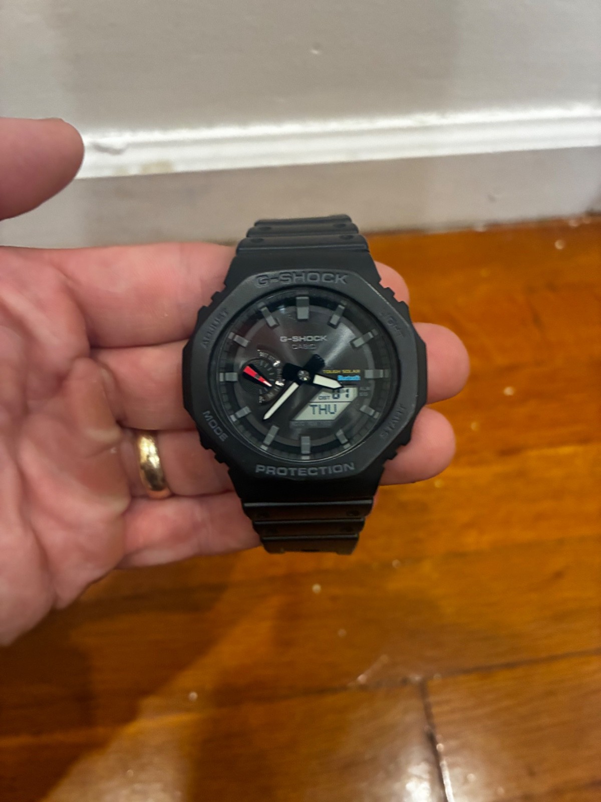 Casio G-Shock Men’s Black Watch – GA-B2100-1A used free shipping