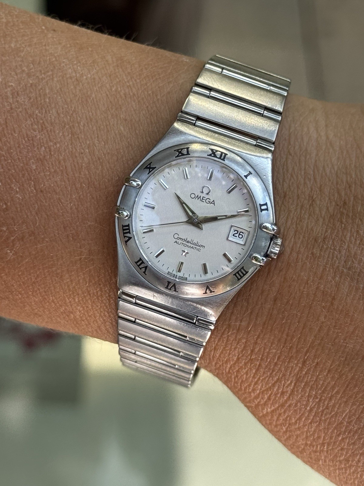 Omega Constellation Watch Automatic Lady Swiss Made 766.1201