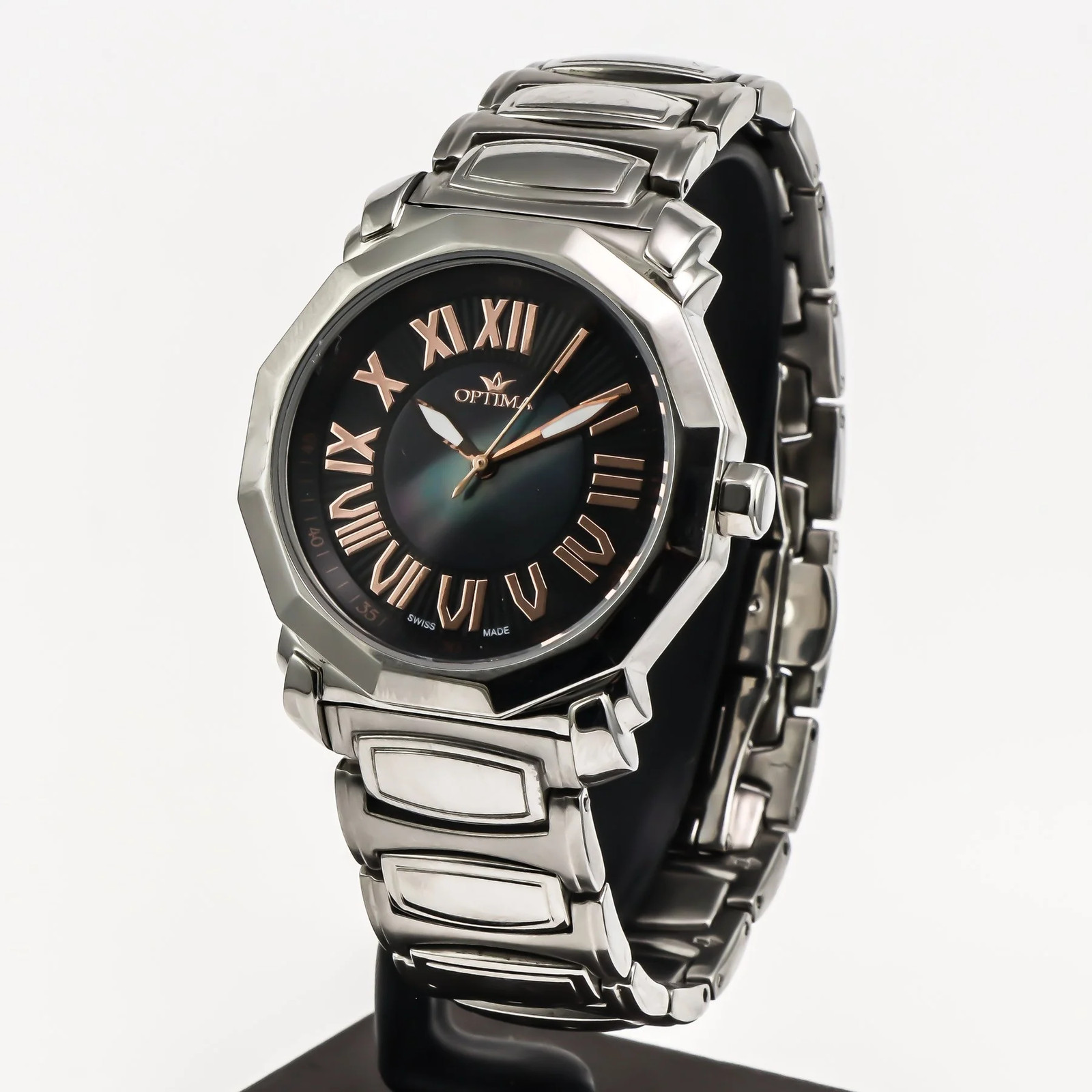 Optima – Swiss Made Watch – OSL248-SS-8 Quartz 39 mm OSL248 30 m (3 ATM / 100