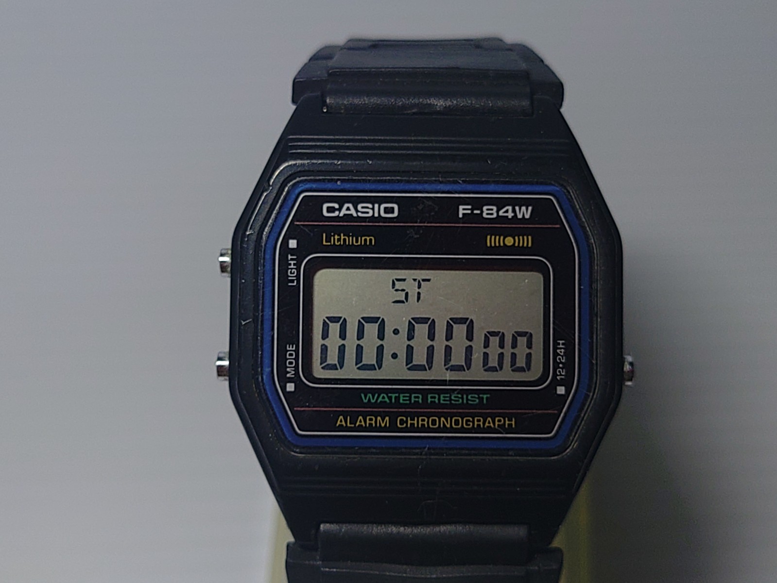 CASIO F-84W digital square watch
