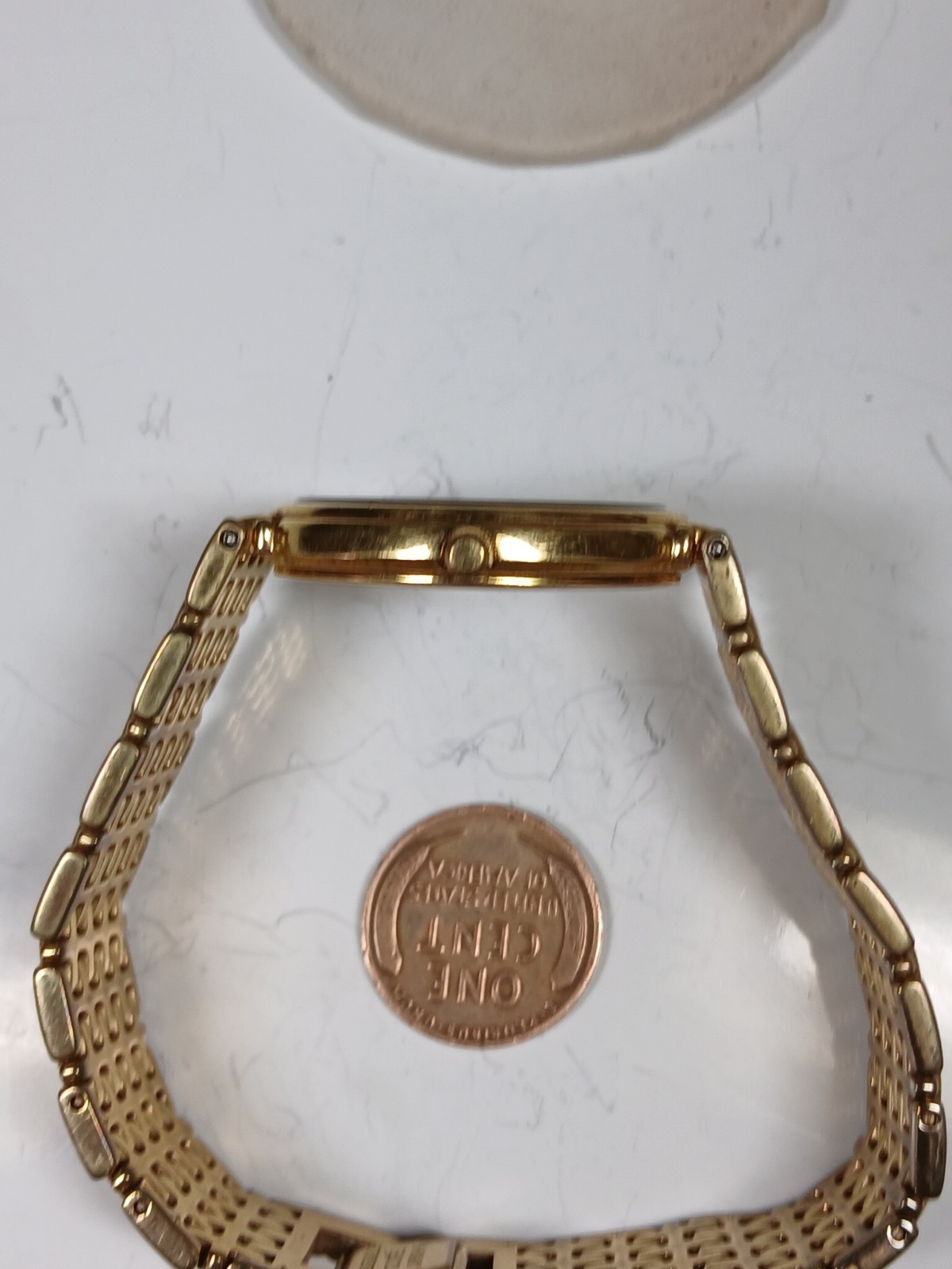 Vintage Lassale by Seiko Salesman Sample 7n29-6039 Burgundy Dial Quartz Watch