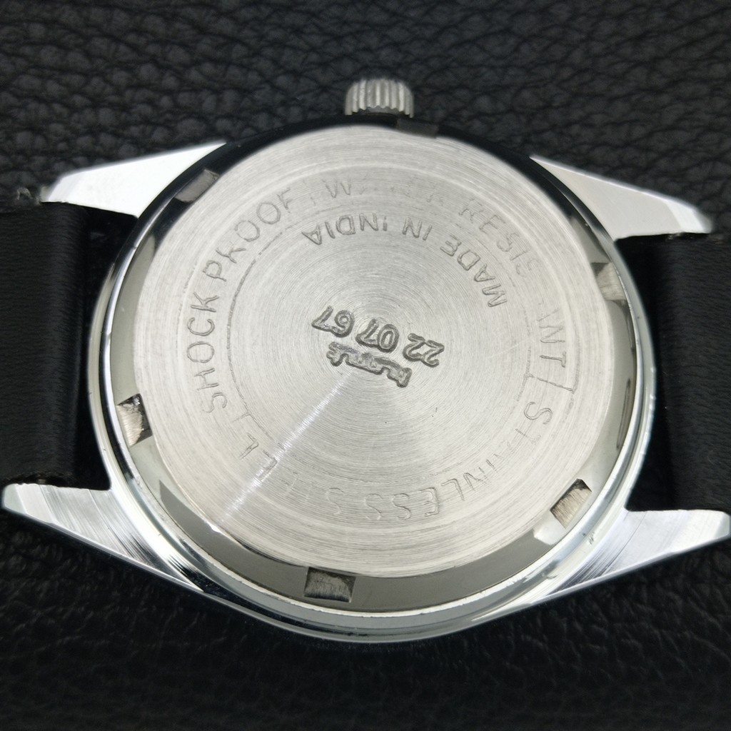 VINTAGE HMT HIMALAYA HAND-WINDING INDIAN MENS WHITE COLOR DIAL WATCH a443766-1