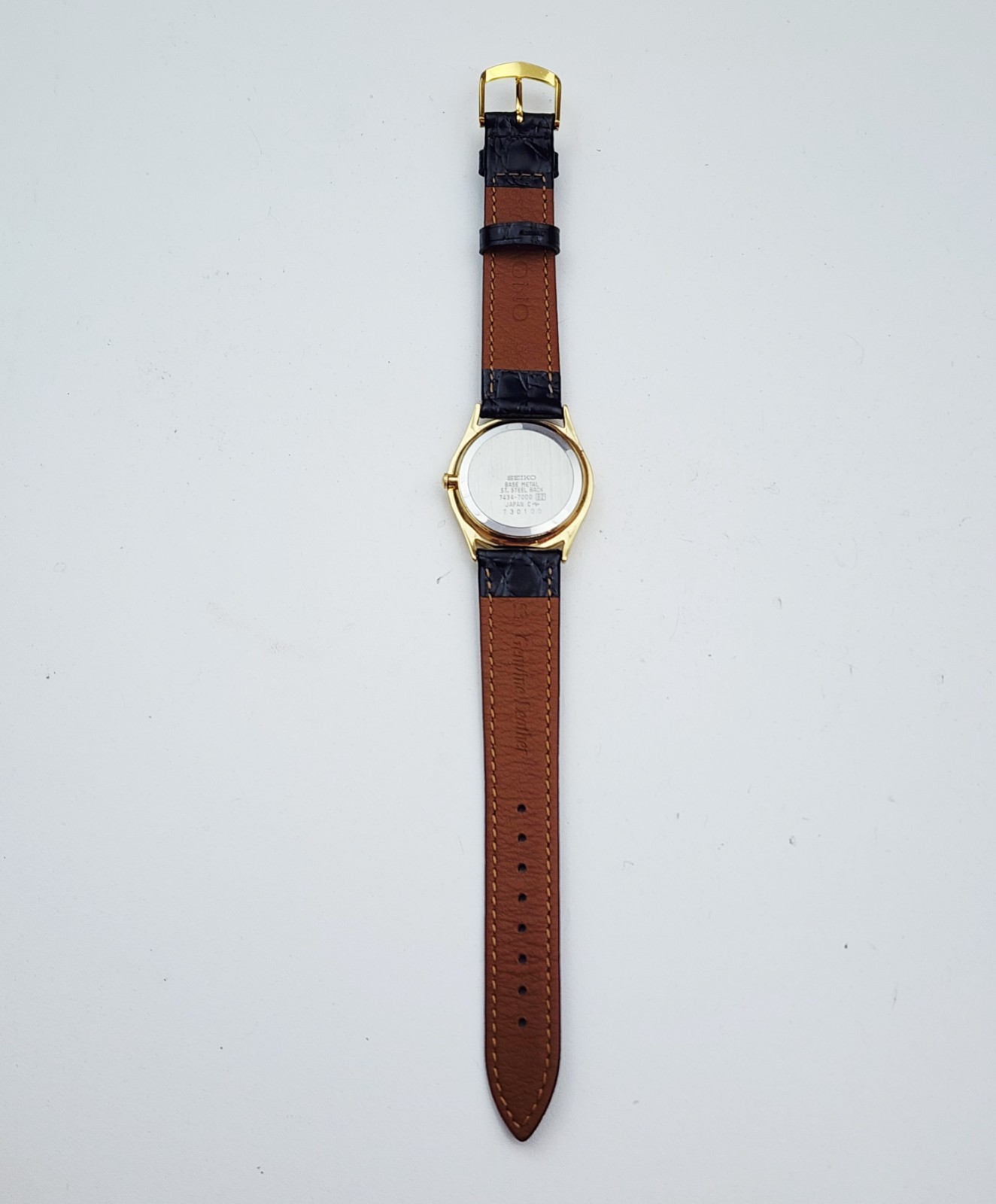 Men’s Vintage 1987 MOONPHASE Watch SEIKO 7434-7000. Midsize. In BOX