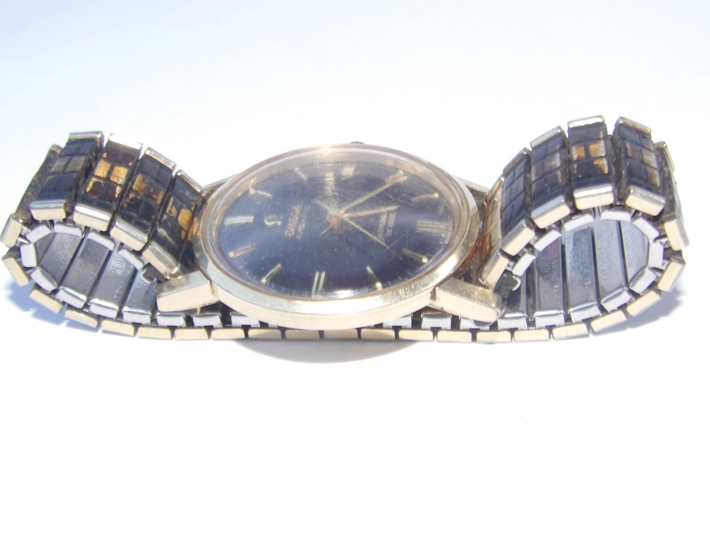 Vintage Omega Seamaster Deville Automatic Mens Wrist Watch, 14k GF. Not Running