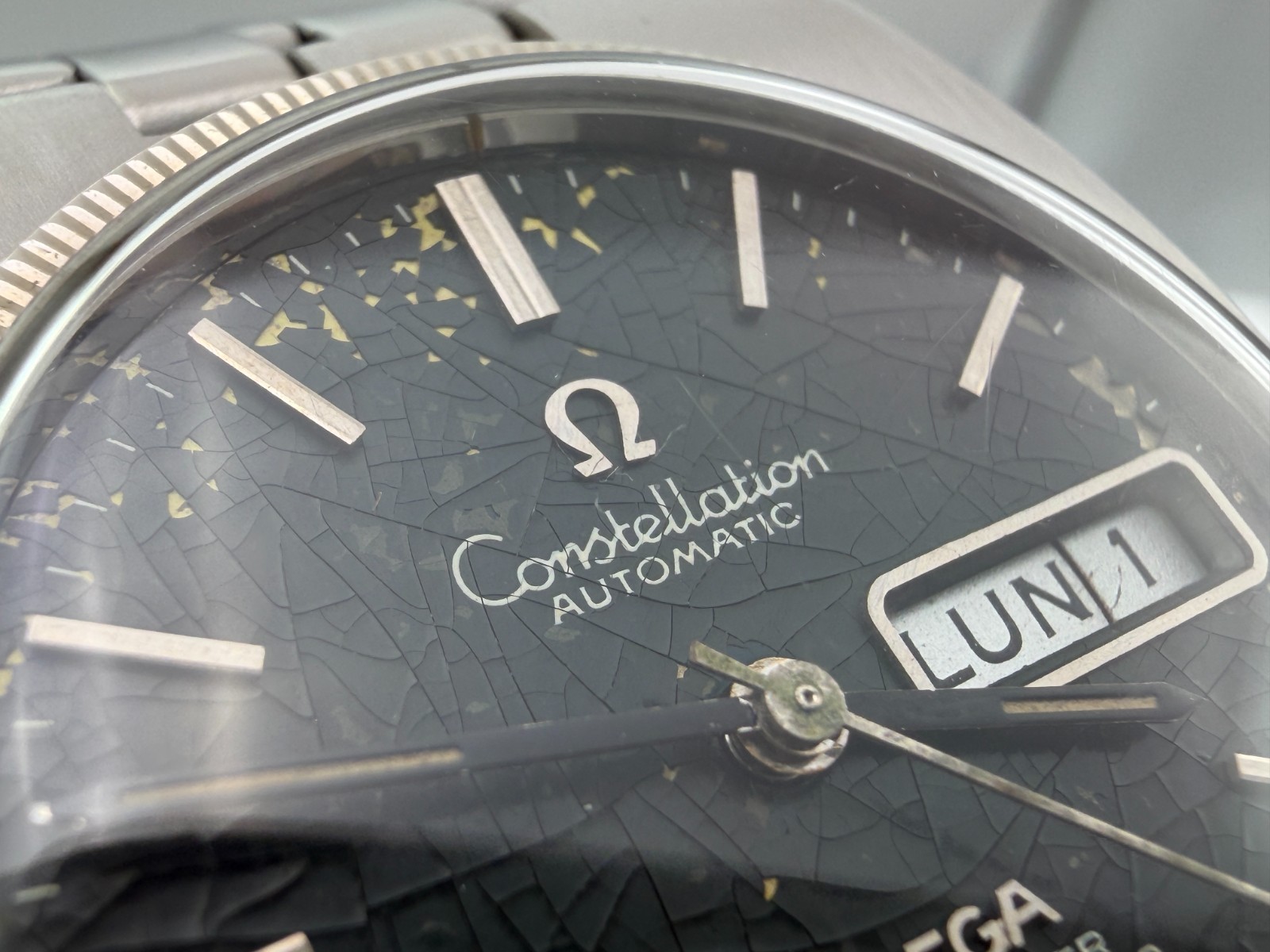 Vintage OMEGA 168.045 Constellation Green Spider Dial Automatic Cal Ω 751 – 36mm