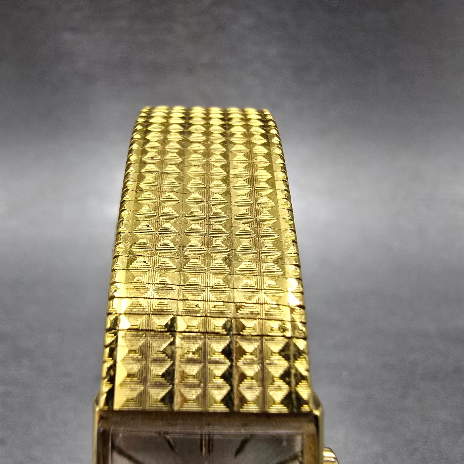 Bucherer Watch Women 16mm Silver Dial Gold Plated Manual Wind Runs Vintage