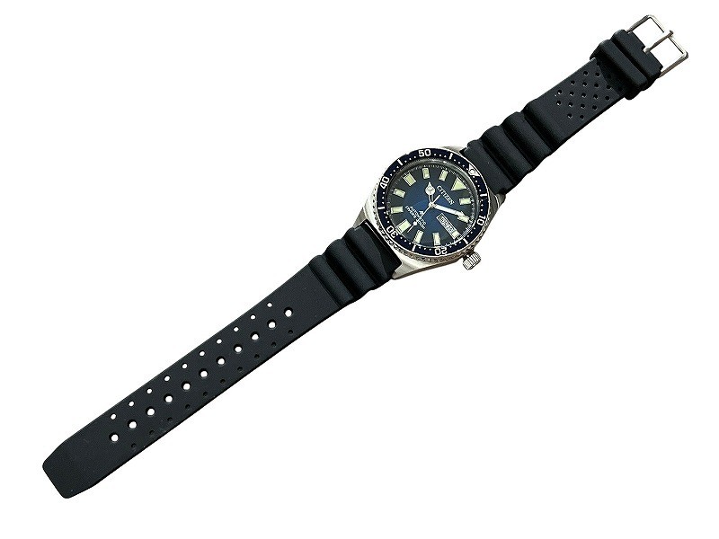 regular 56 800 yen new CITIZEN NY0129 07L Promaster Marine Diver Navy Dial 200m