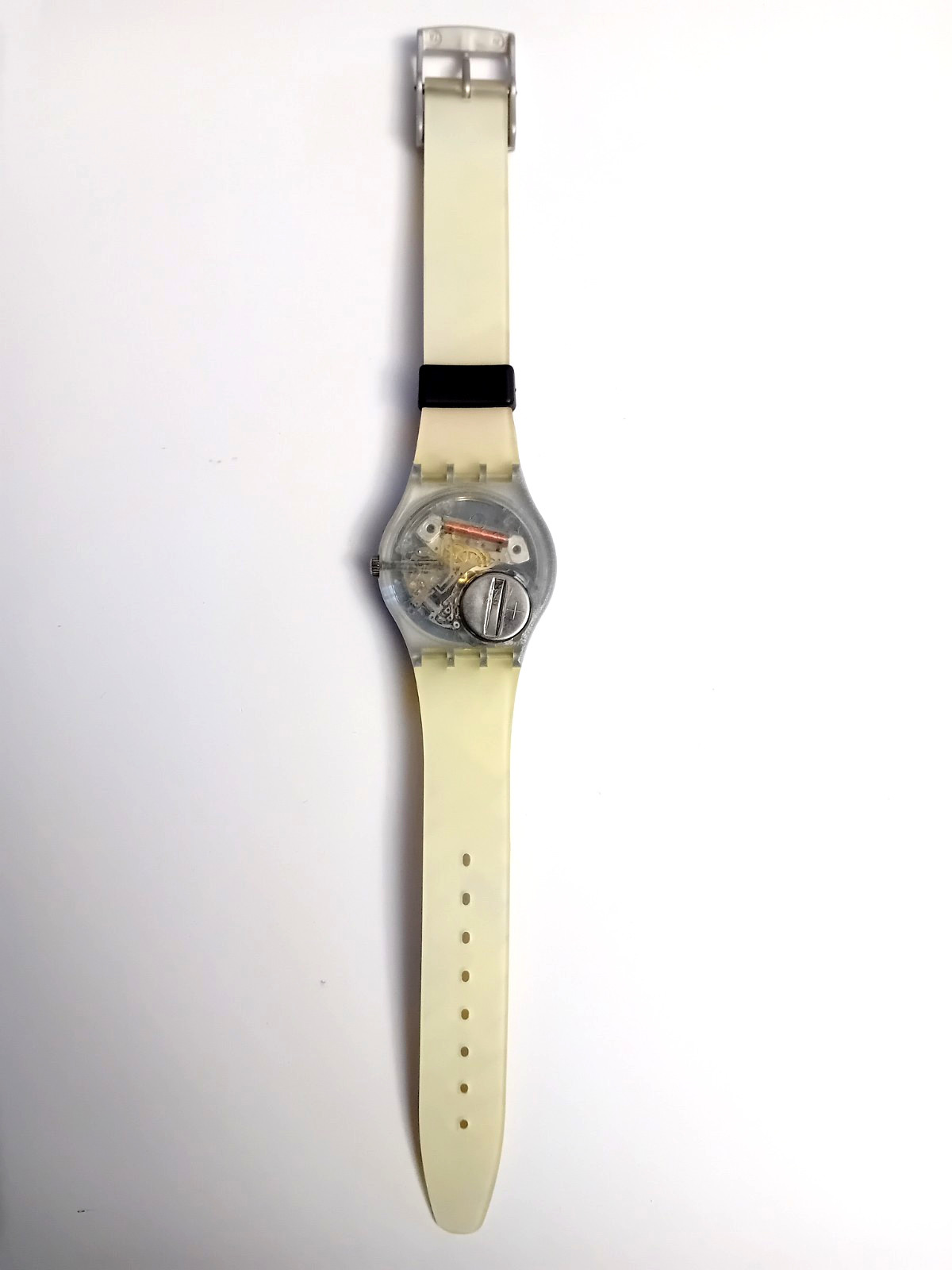 Swatch Standard Gent Sombrero GM143 1998 Vintage 90s Wrist Watch NOS