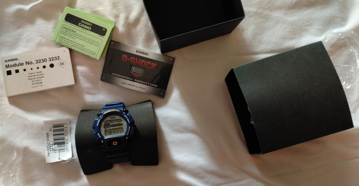 CASIO G SHOCK DW-9052-2VDR 3232 WATCH 2020