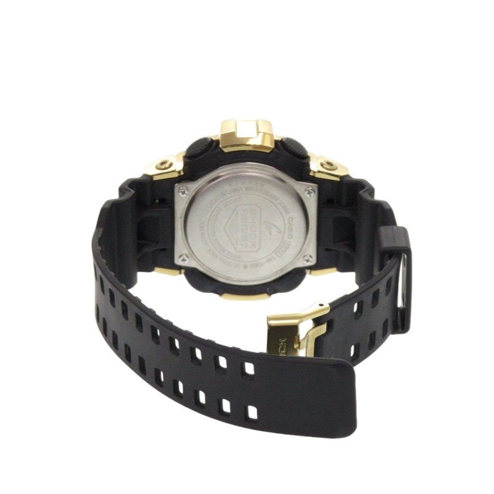 Casio G SHOCK GM 700G 9AJF SS Resin Black Gold Quartz Analog Digital Watch Black
