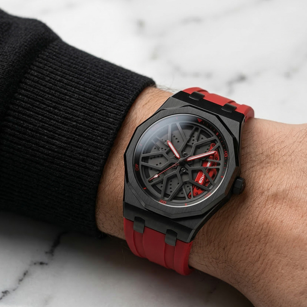 OROLOGIO con RUOTA MERCEDES AMG, da polso per UOMO – Wheel Watch