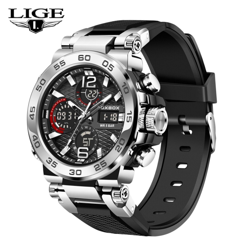 2024 Men’s Watch Quartz Diver Sport Watches Luminous Waterproof 5ATM Wristwatch