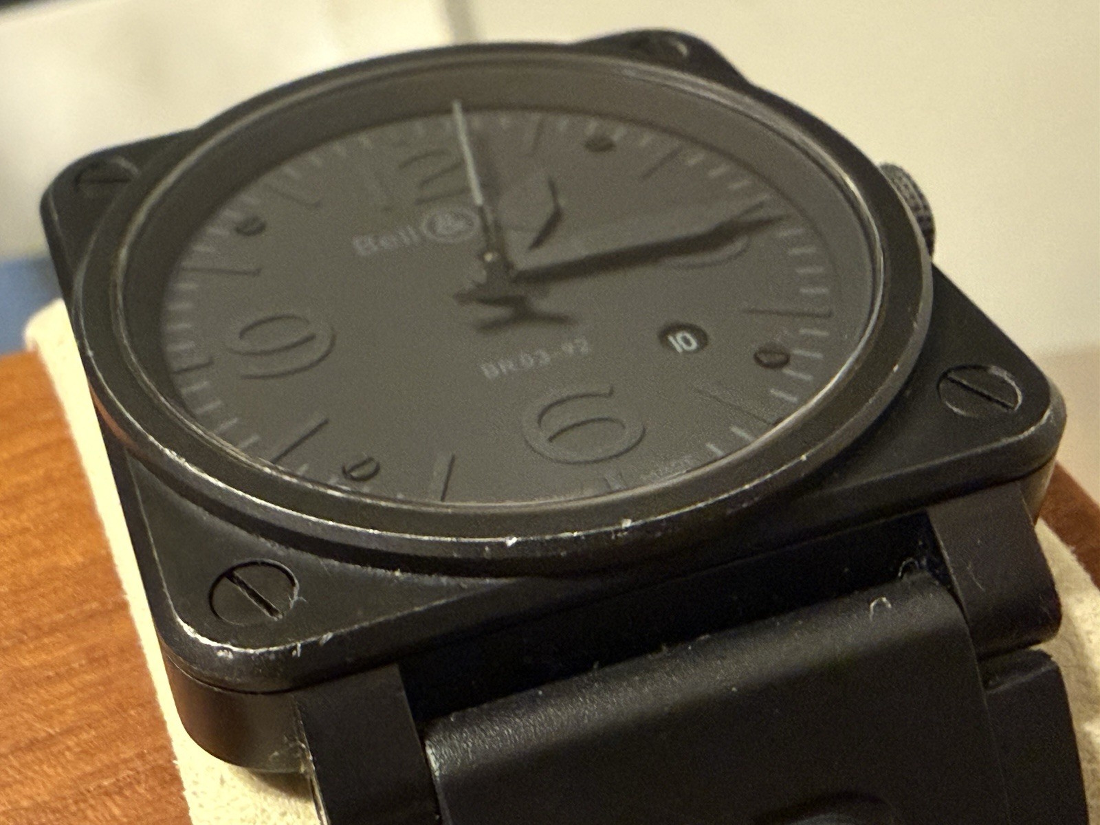 Bell & Ross BR 03-92 Phantom Black Dial 42mm Automatic Men’s BR03-92 Steel/PVD