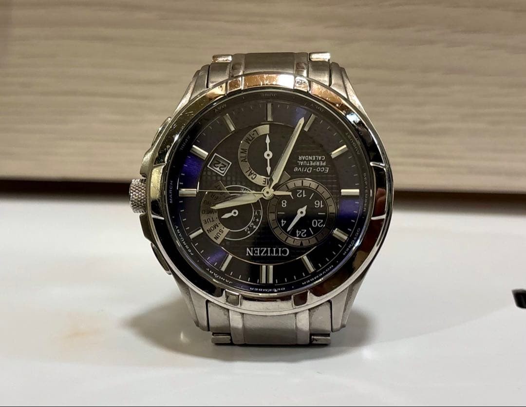 [Excellent Condition] CITIZEN Eco-Drive Men’s Watch Cal.E870