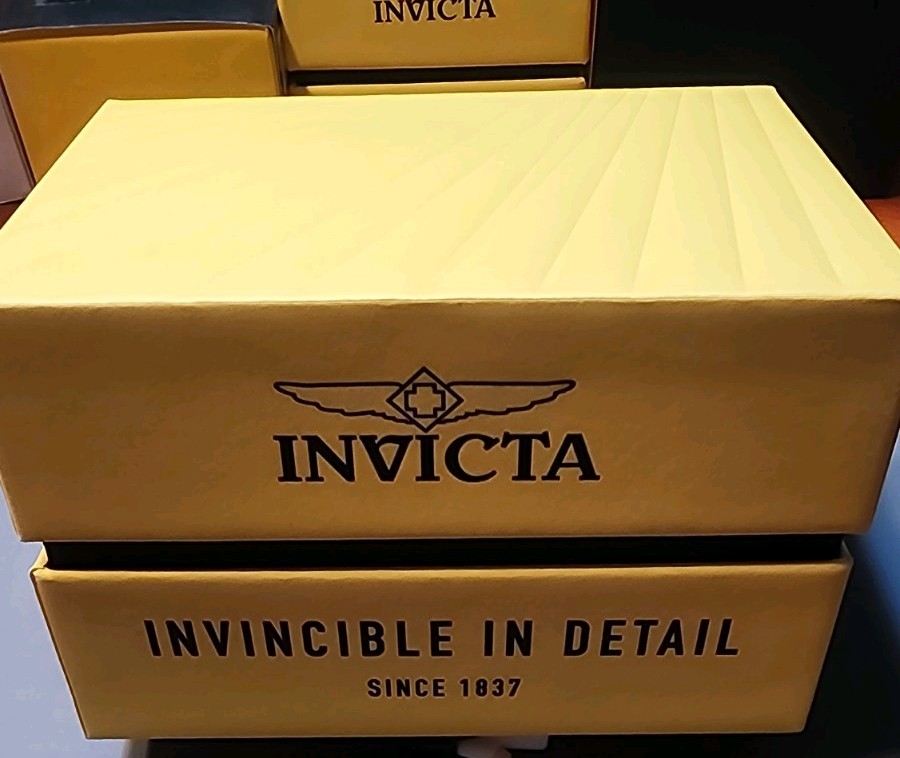 Invicta Bolt Ace Men’s Wristwatch 52mm Steel/Gold #48866 Brand New!