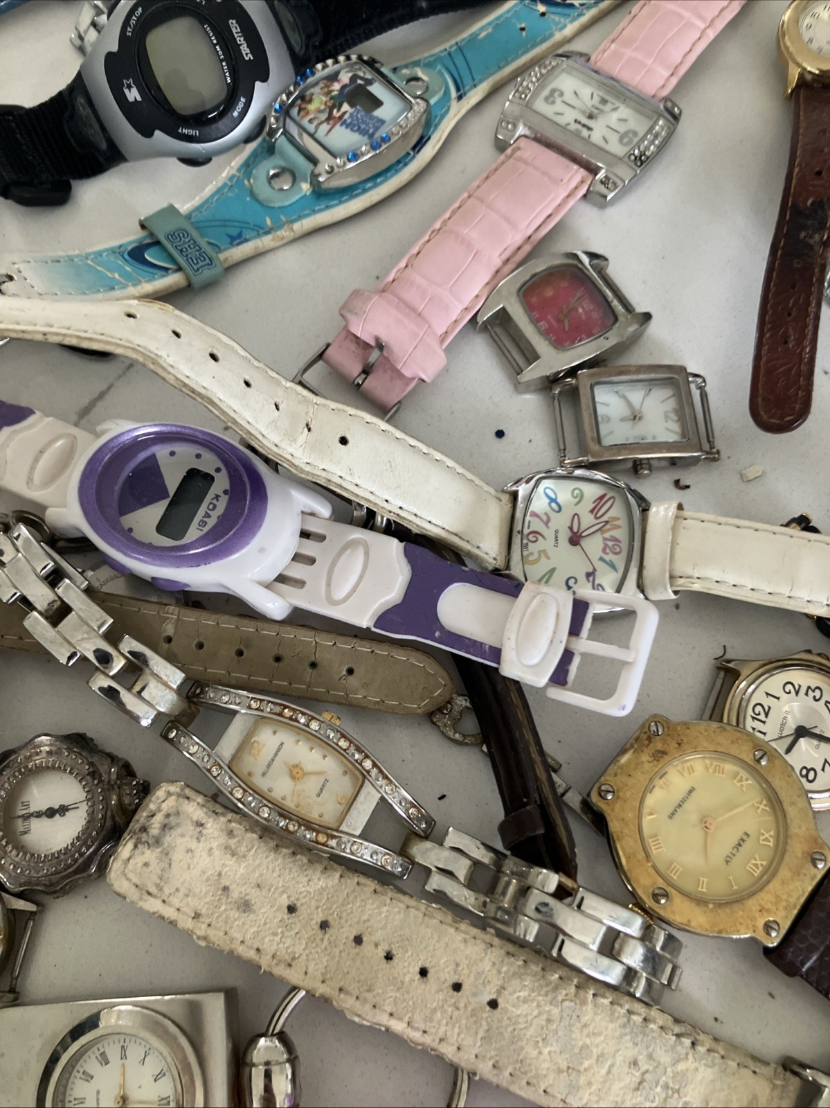 Assorted Watches (40 Plus). Many R In Good Shape N May Just Need Batteries