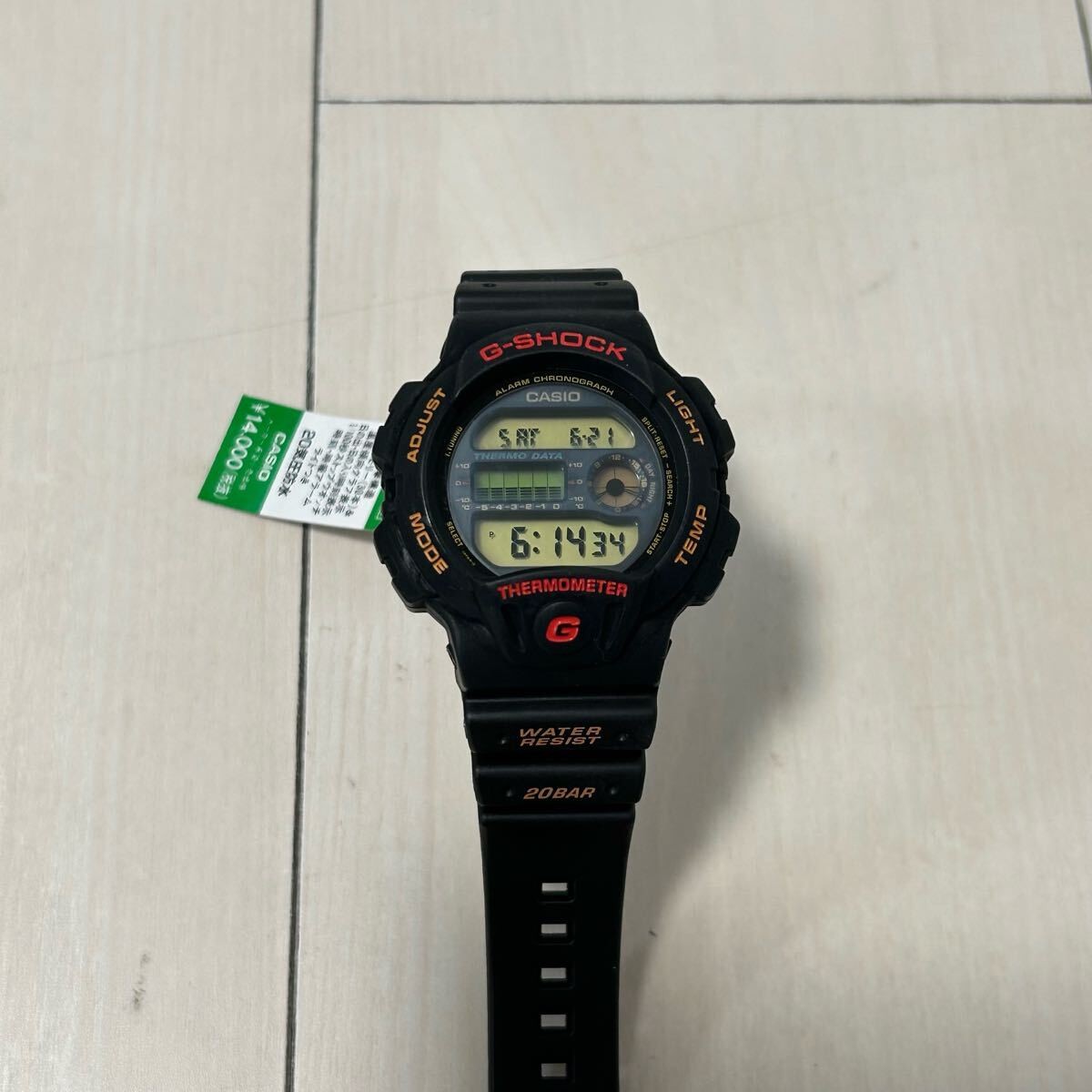 New and unused CASIO G-SHOCK DW-6100GJ-1 Thermometer Casio Watch G-Shock
