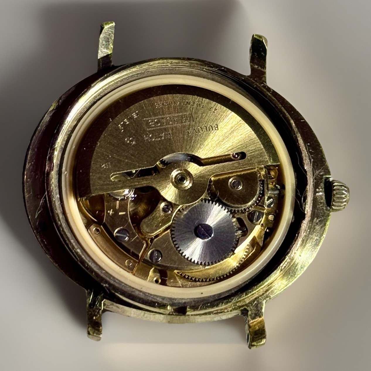 1972 Bulova Sea King Automatic – 23J Whale Burgundy Dial (President E) Running