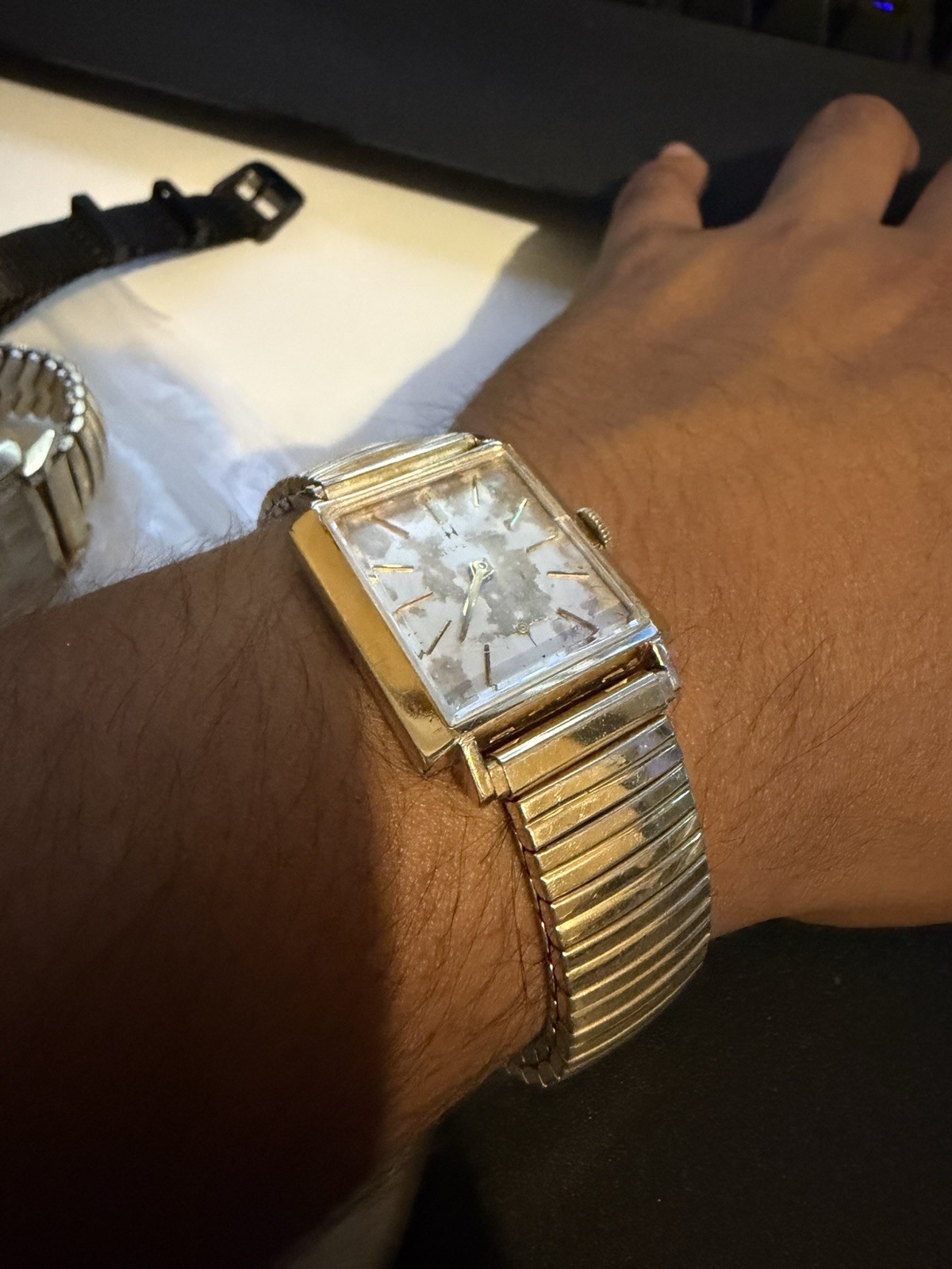 Hamilton Vintage Men’s Wristwatch Gold Filled, Manual Wind, USA