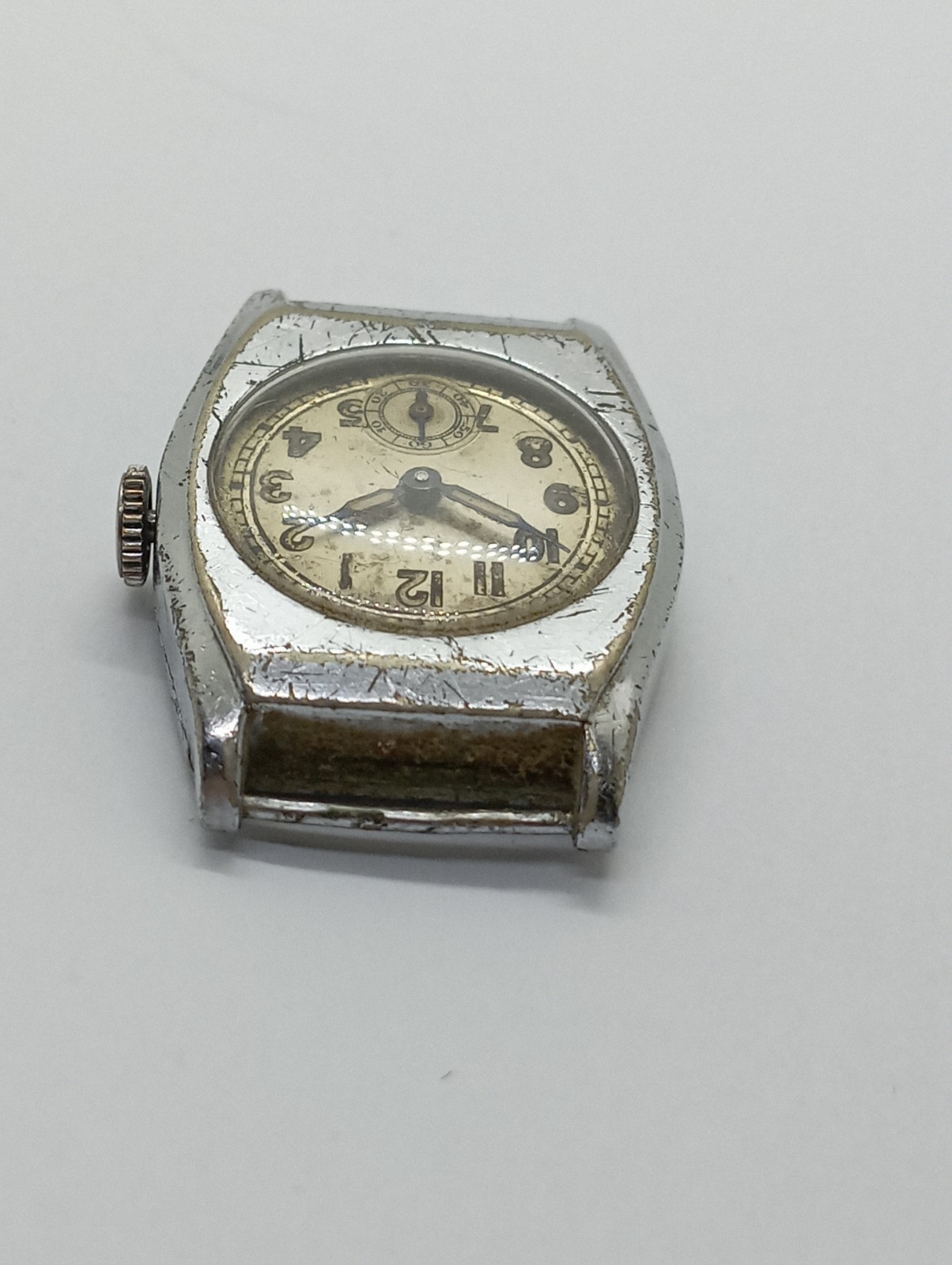 Vintage Tank Watch Cal. Cupillard 233 From 1920’s Military Working Very Well
