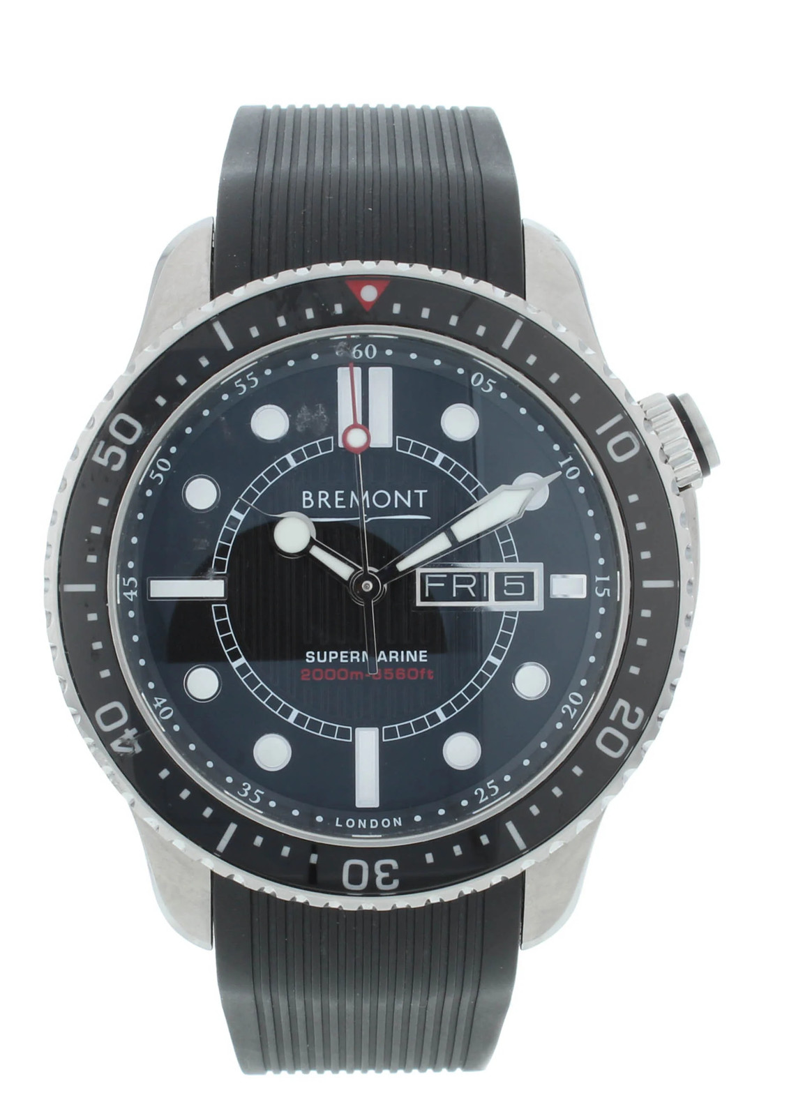 Bremont Supermarine S2000 Black Dial 45mm Automatic Men’s Watch S2000-BK-S