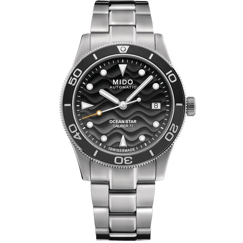 New Mido Ocean Star 39MM Grey Gradient Steel Men’s Watch M026.907.11.061.00