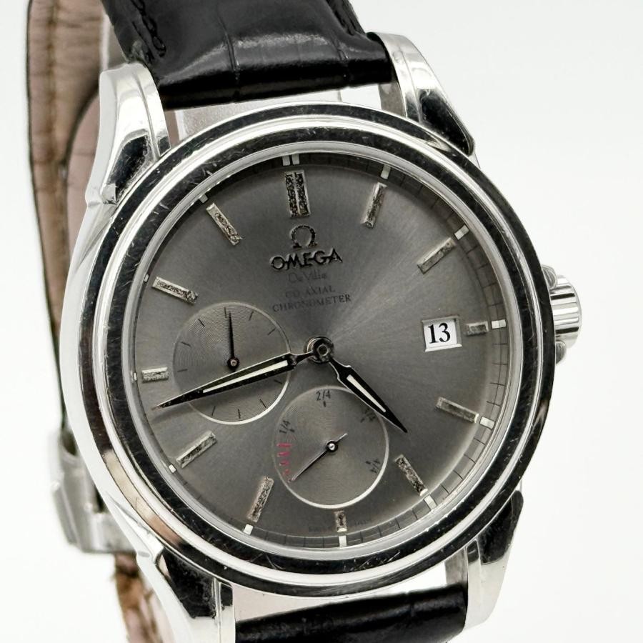 OMEGA De Ville Prestige 4832.40.31 Co-Axial Chronometer Grey Dial with Box