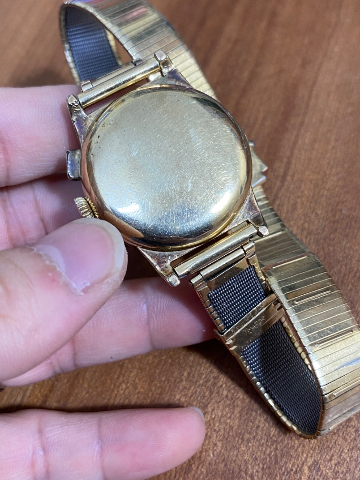 vintage Longines Chronograph Flyback 12.68Z Pilot Forstner Komfit Guards PLSREAD