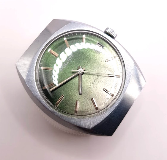 VINTAGE SOVIET RUSSIA USSR WRIST MENS WATCH POLJOT MECHANICS RARE WORKING