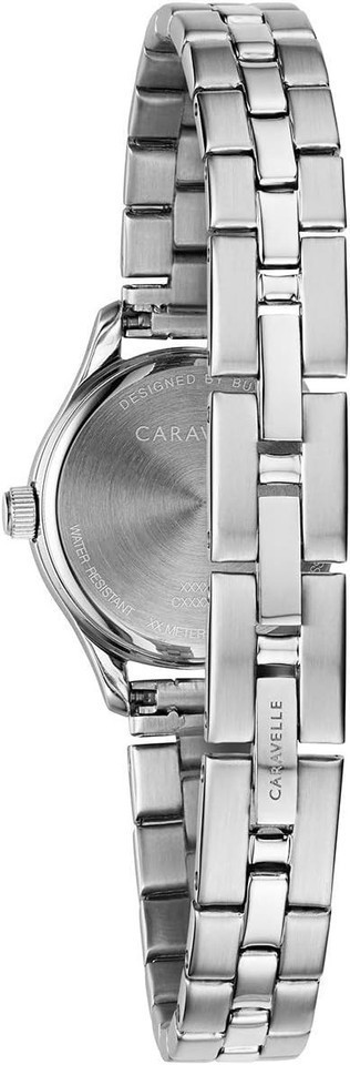 Caravelle By Bulova Women’s Classic Stainless Steel Quartz Watch 43L209
