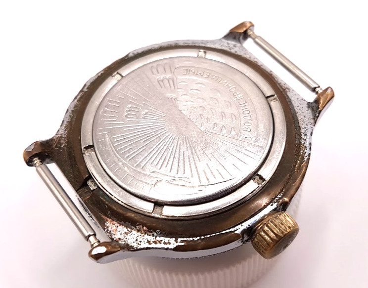 LEGENDARY RUSSIAN VINTAGE MENS WATCH VOSTOK KOMANDIRSKIYe MECHANICAL WORKING RAR