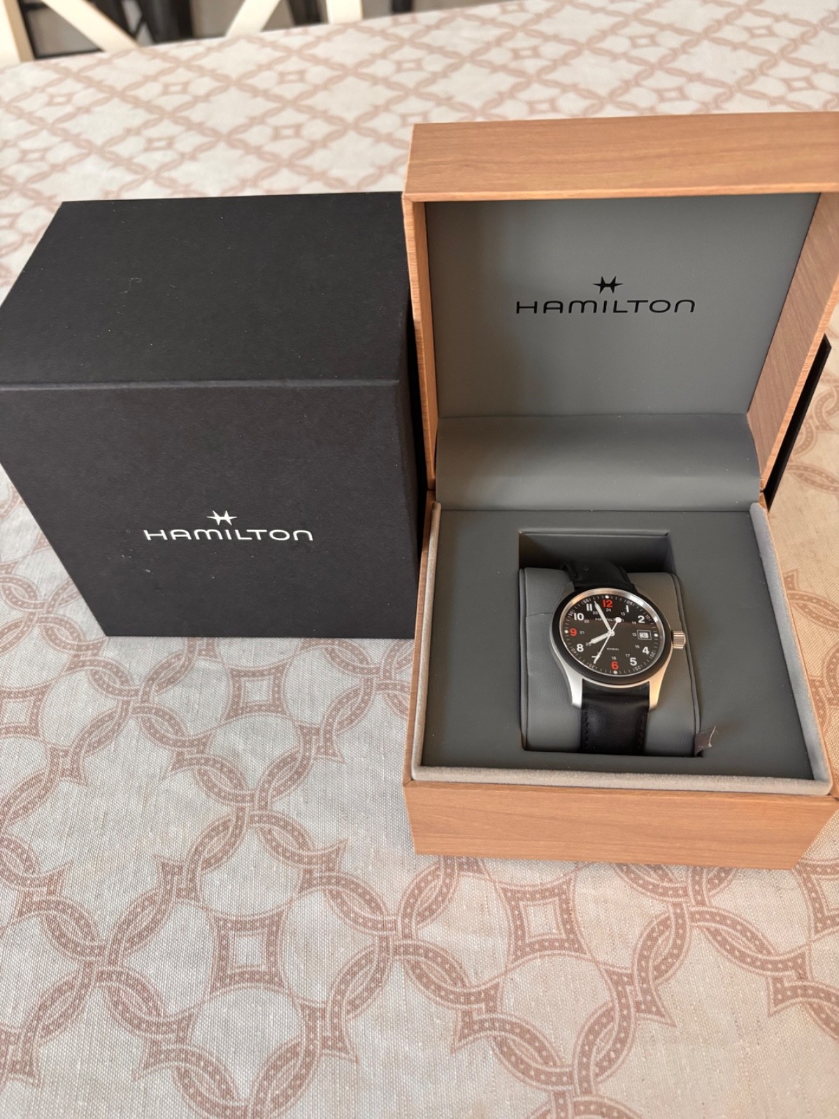Hamilton khaki field SWAT Limited H684210 with original box