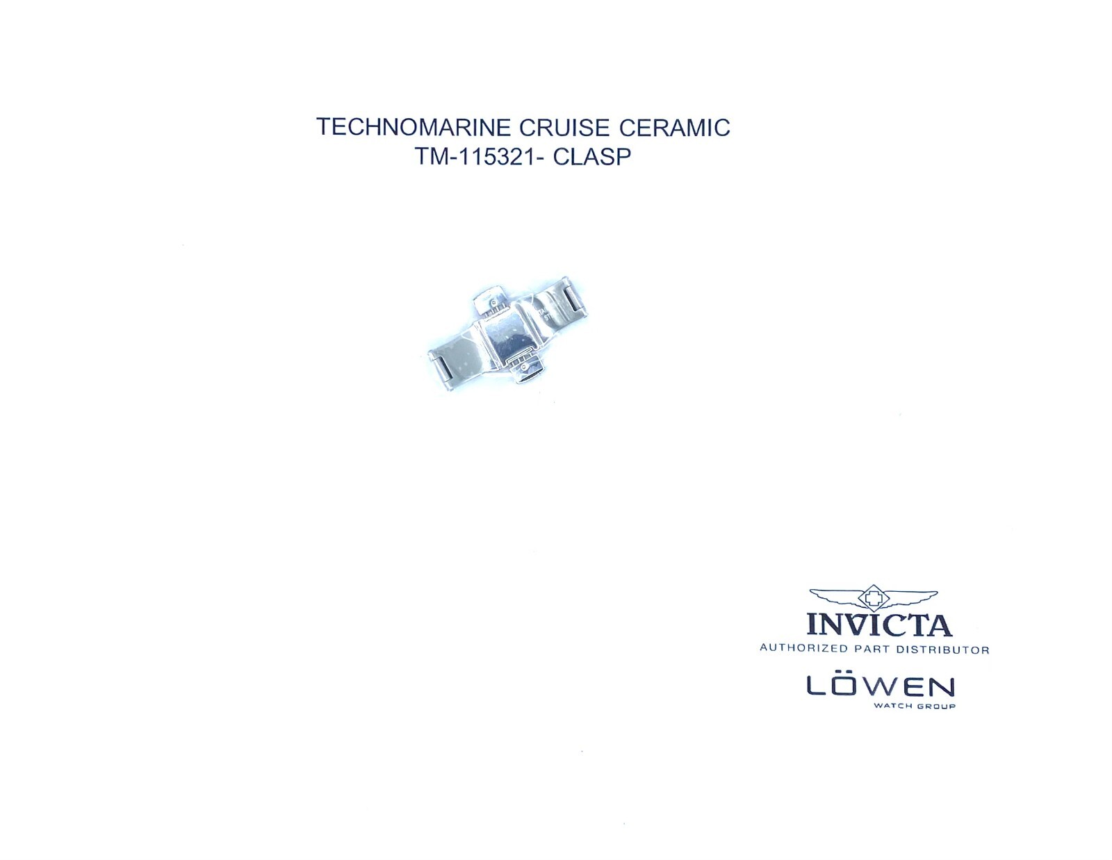 TechnoMarine Cruise Ceramic TM-115321 Clasp