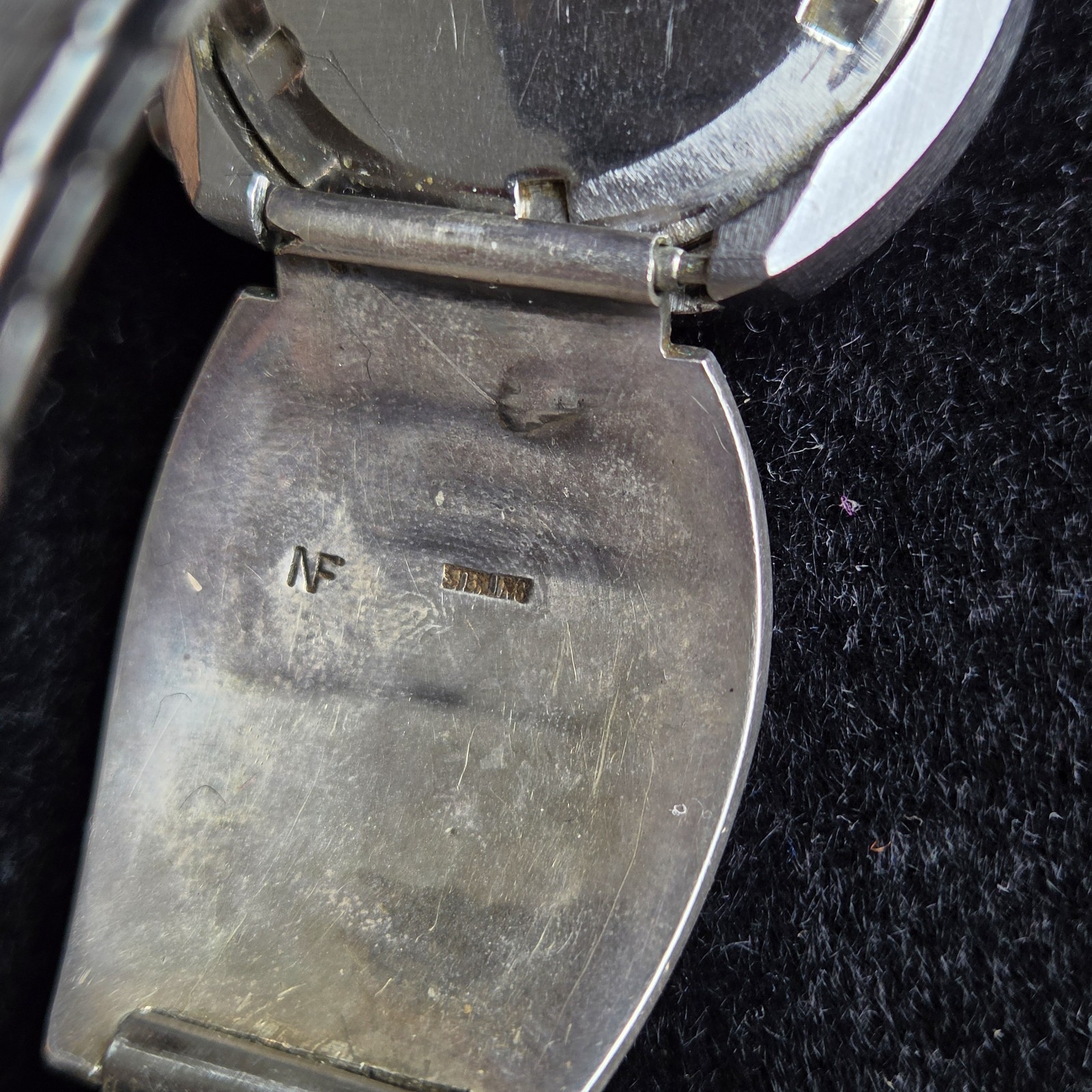 Wittnauer 5010 Vintage 60s-70s Manual Chronograph Sterling Band Men’s Watch