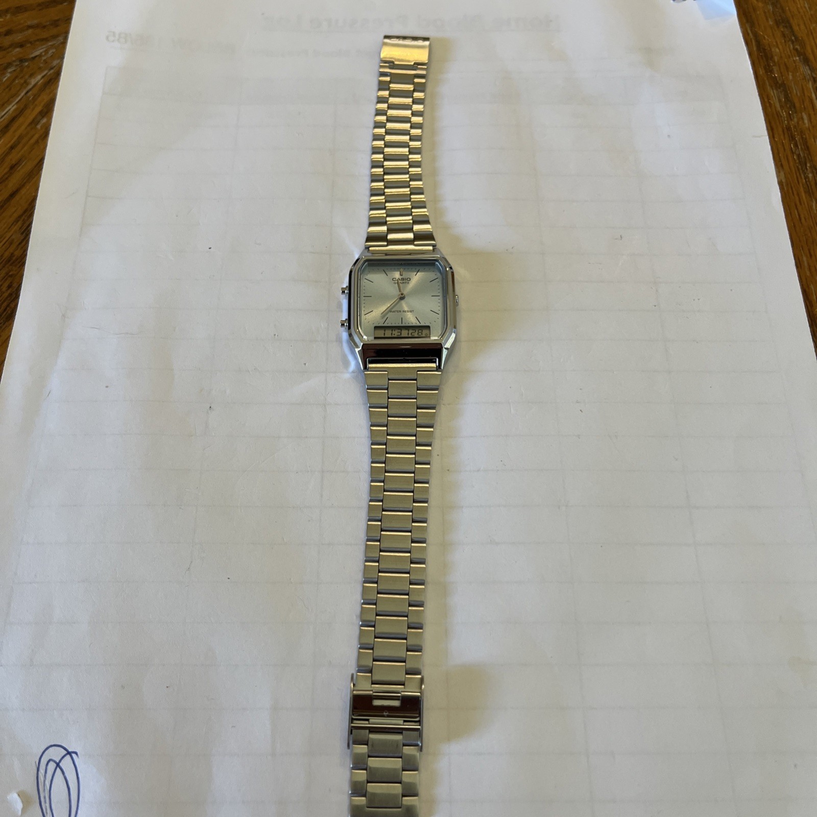 Casio AQ-230A-2A Unisex Adult Light Blue Watch