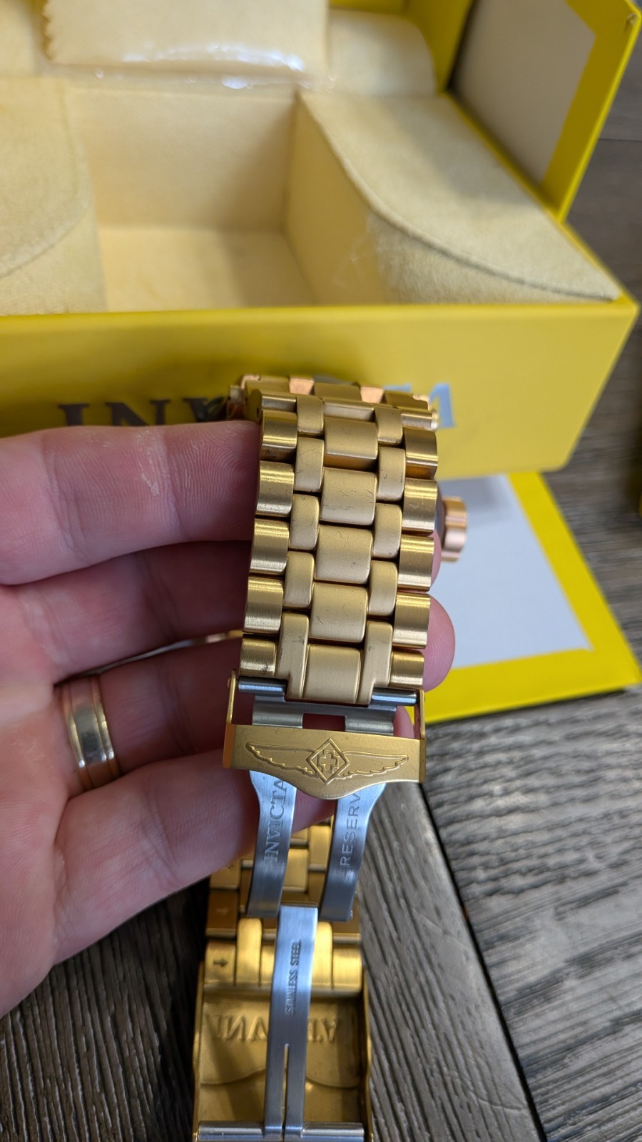 Invicta 20189 52mm Rose-tone Specialty Subaqua Auto Watch