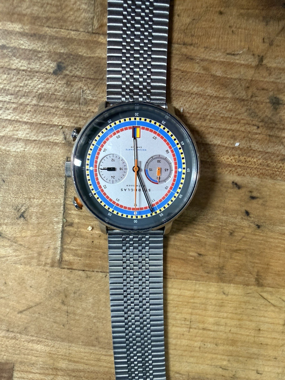 Sternglas Hamburg Chrono Regatta Quartz Chronograph Analog Watch