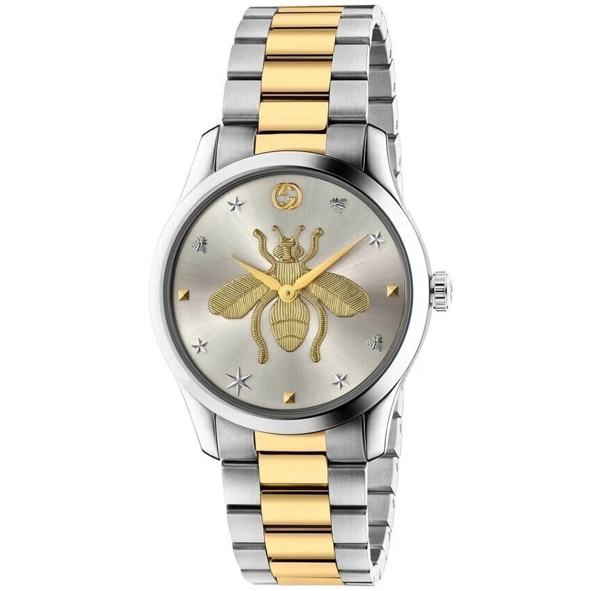 Gucci G-Timeless 38MM Gold Bee Watch YA1264131